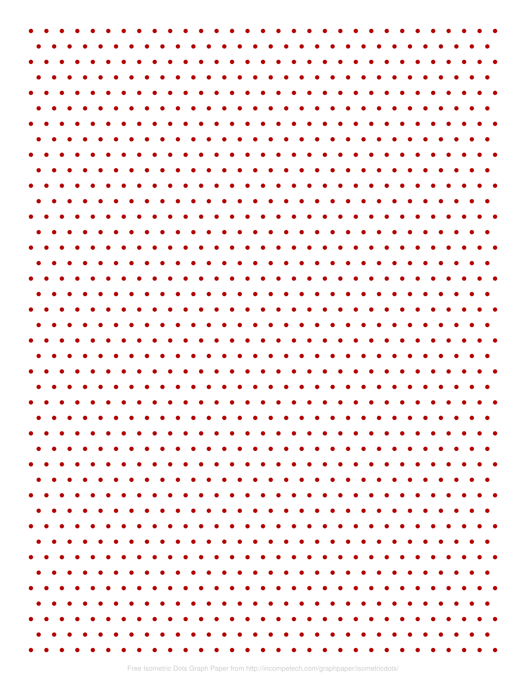 Free Isometric Drawing Paper