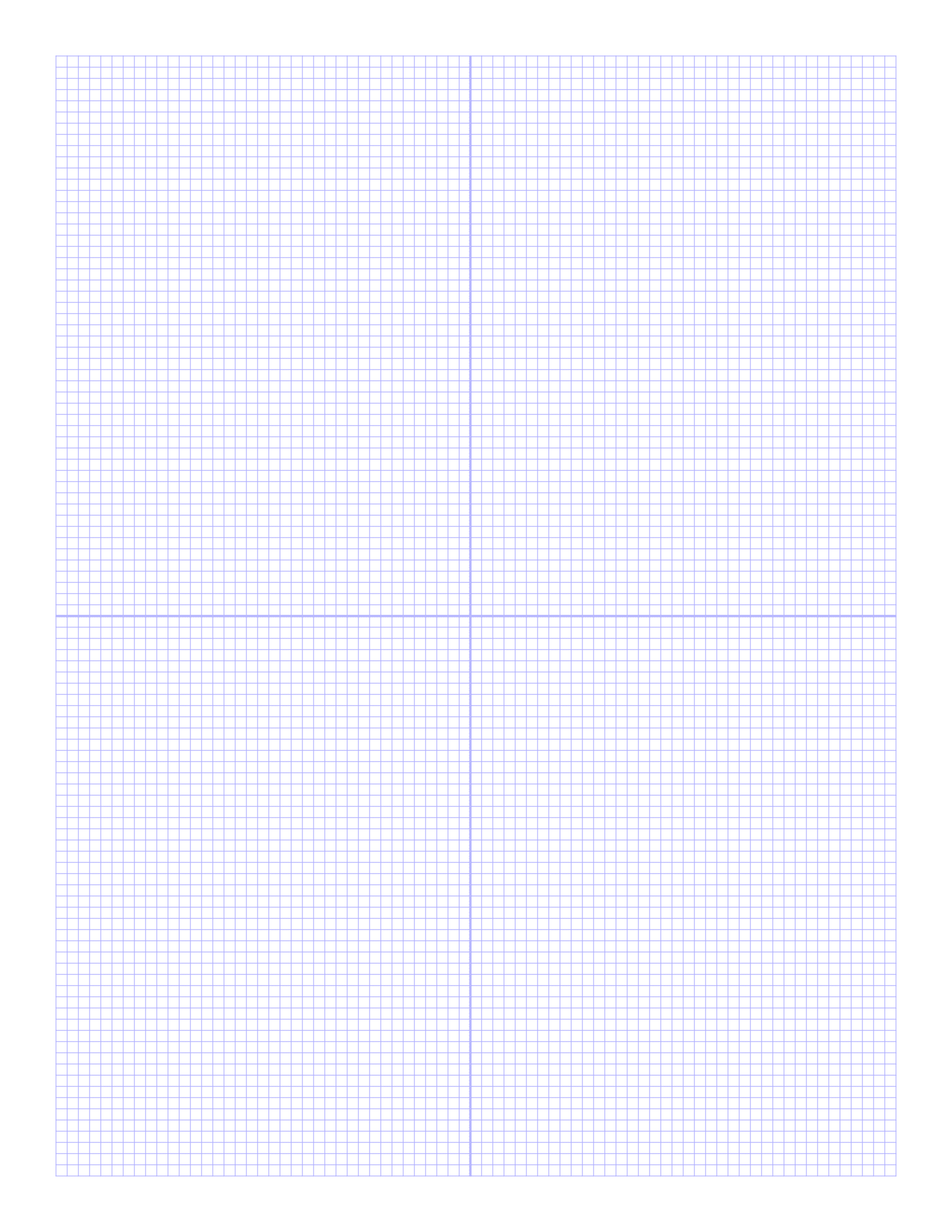 Graph Paper Printable 8.5 X 11
