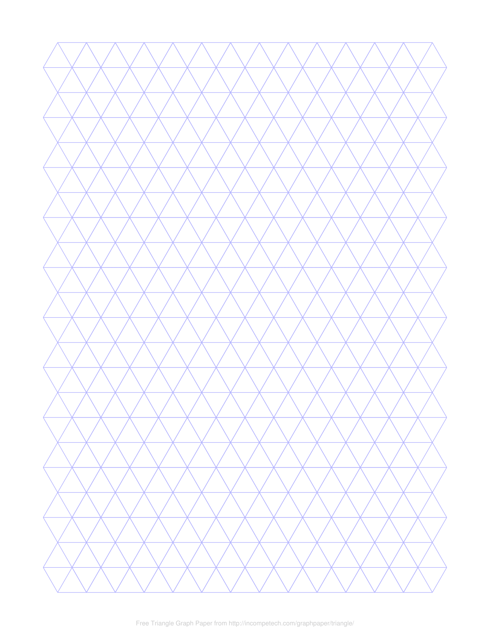 Triangle On Graph Paper