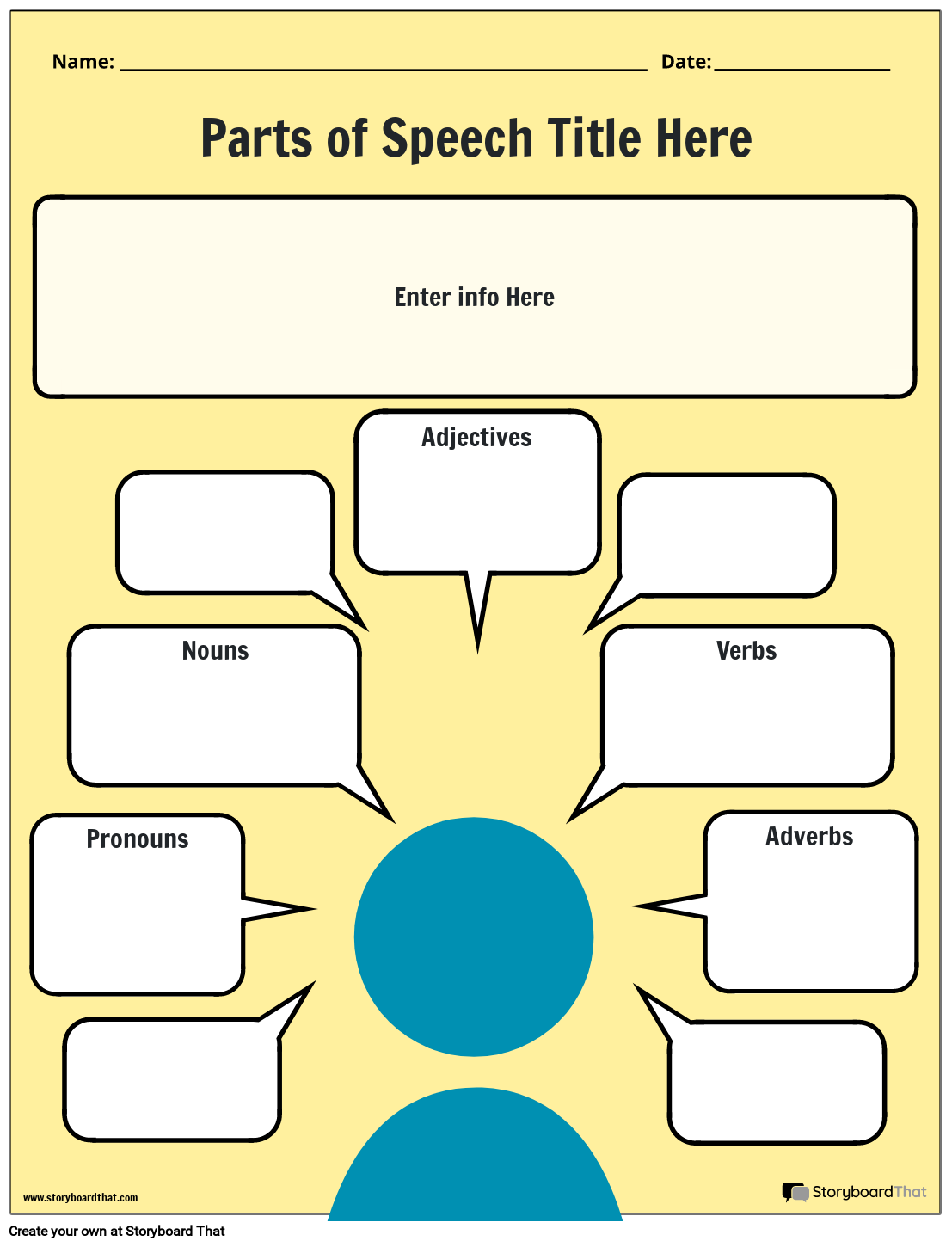 Free Printable Parts Of Speech Worksheets