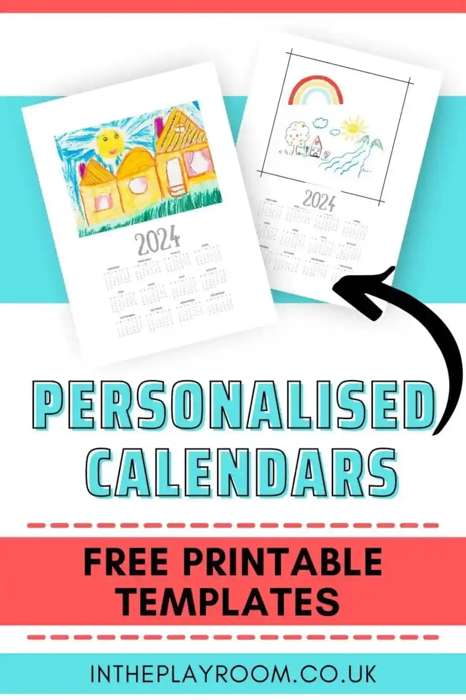 Free Printable 2024 Calendar Template For Kids To Design In The Playroom