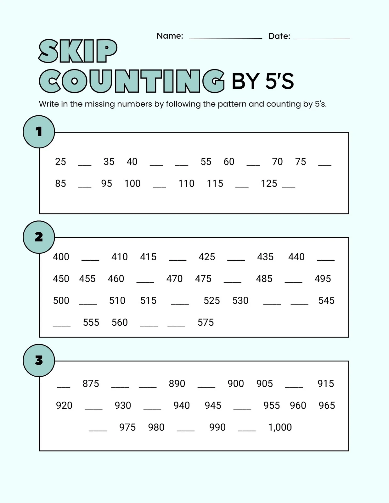 2nd Grade Math Worksheets Printable