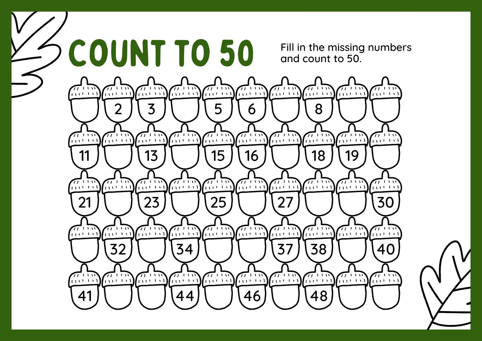 Math Worksheets Printable Free