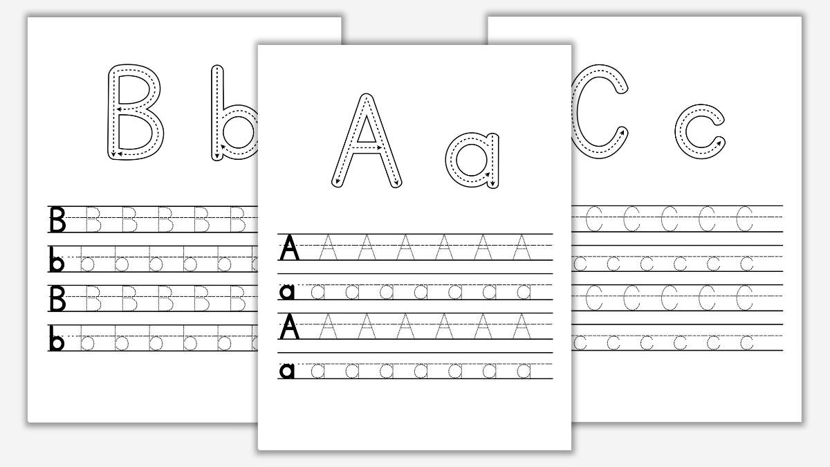 Free Printable Uppercase And Lowercase Letters Worksheets Pdf