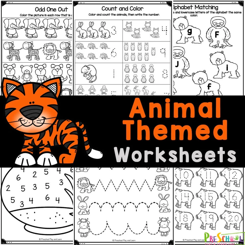 Worksheets For Preschoolers Printable