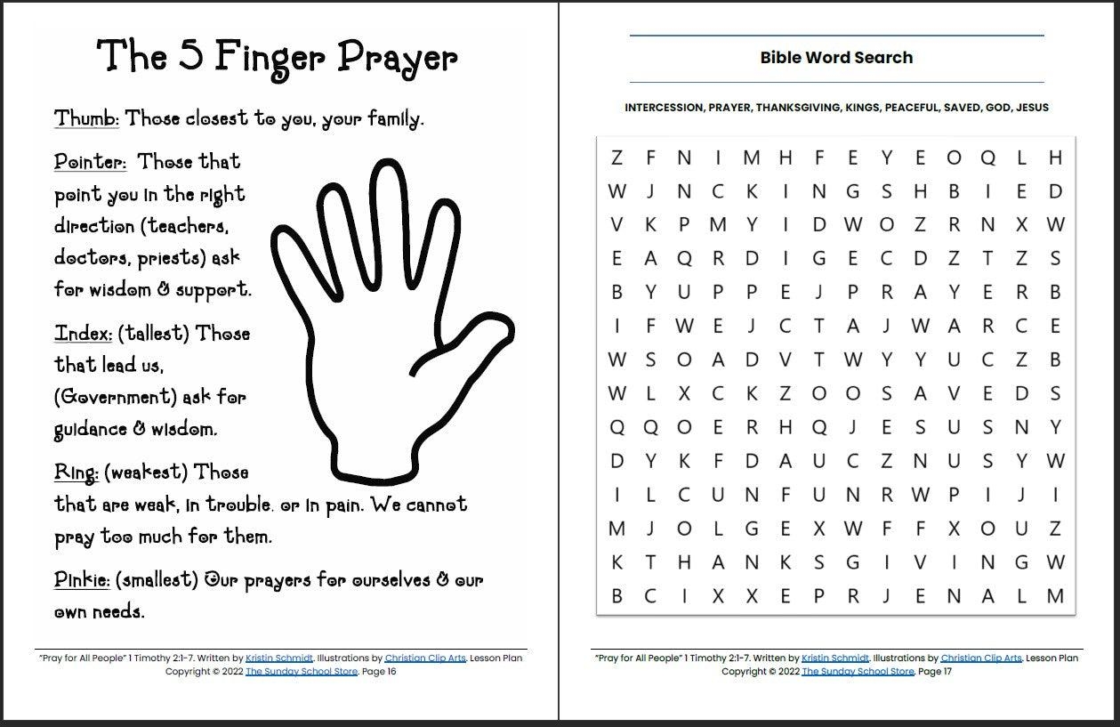 Free Printable Kjv Bible Worksheets