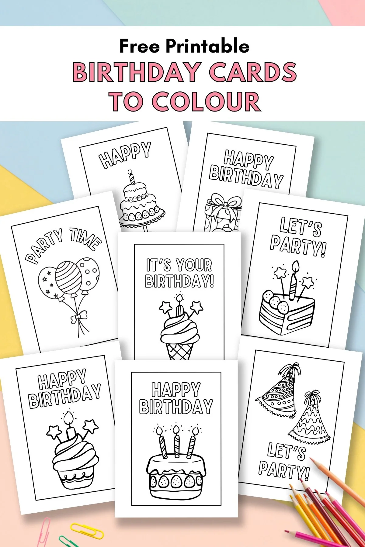 Design Your Own Card Free Printable