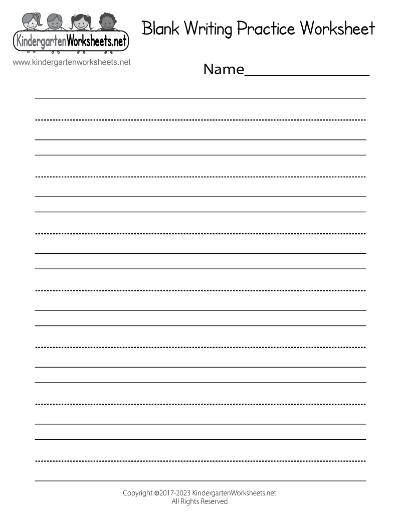 Free Printable Worksheets Handwriting