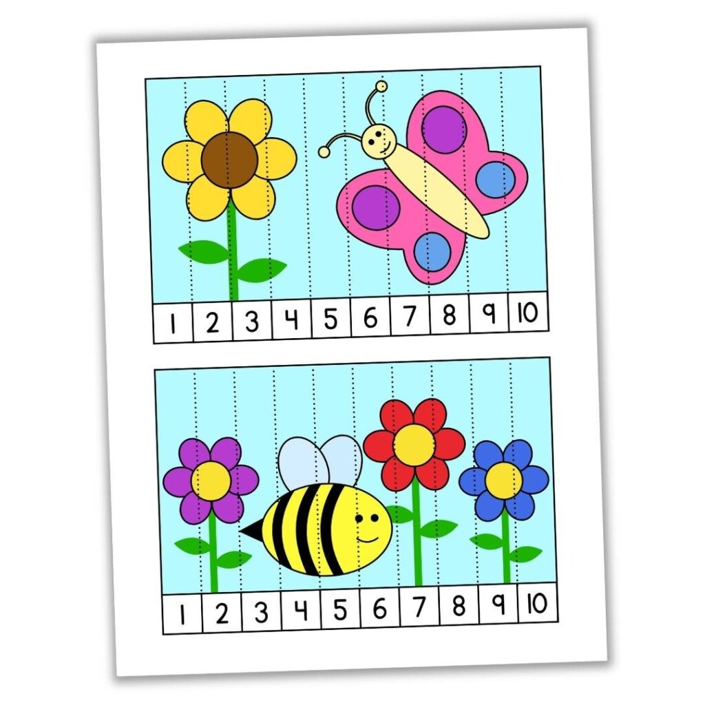 Printable Number Puzzles