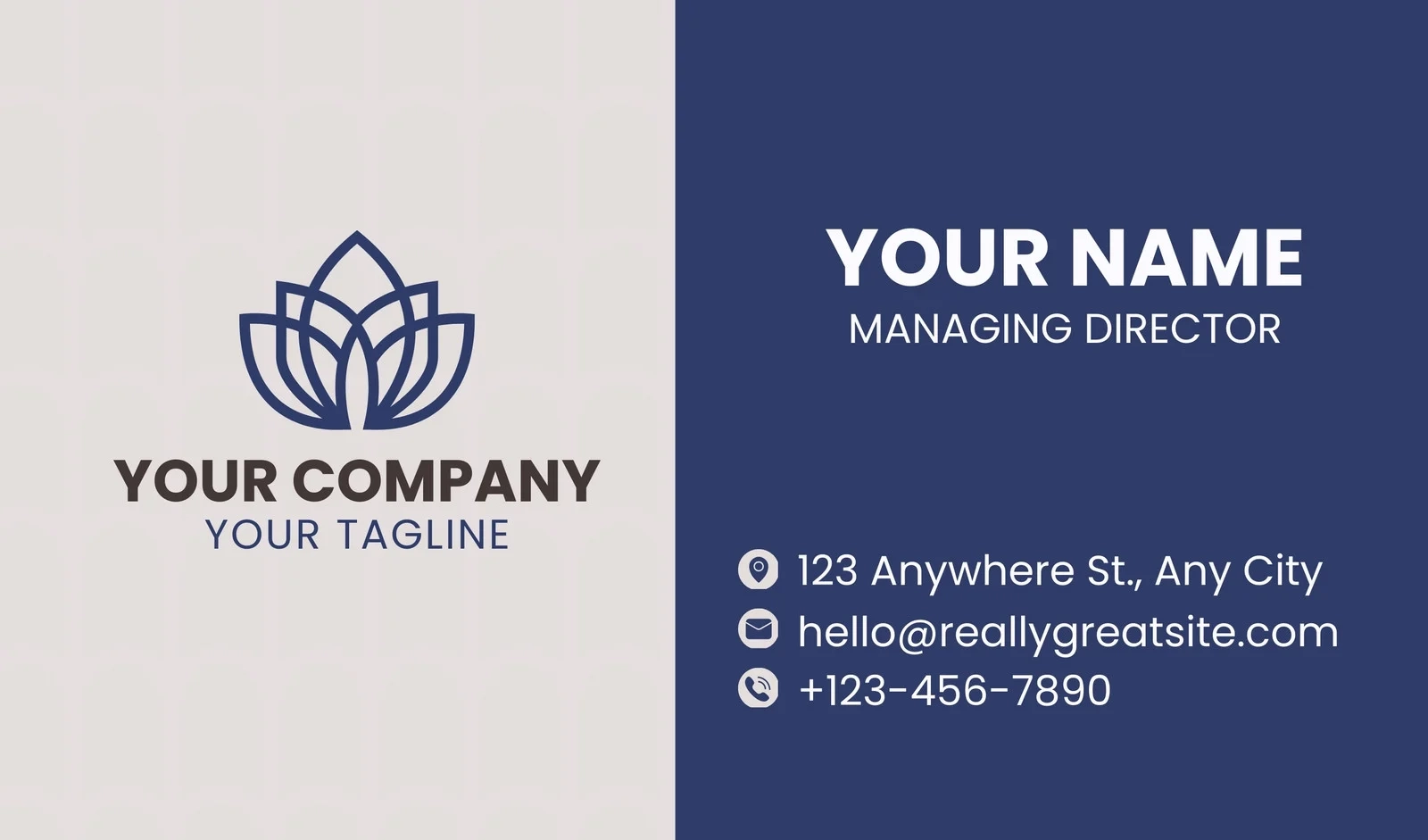 Create Free Printable Business Cards Design
