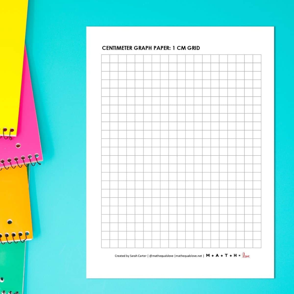 Graph Paper Printable 1cm