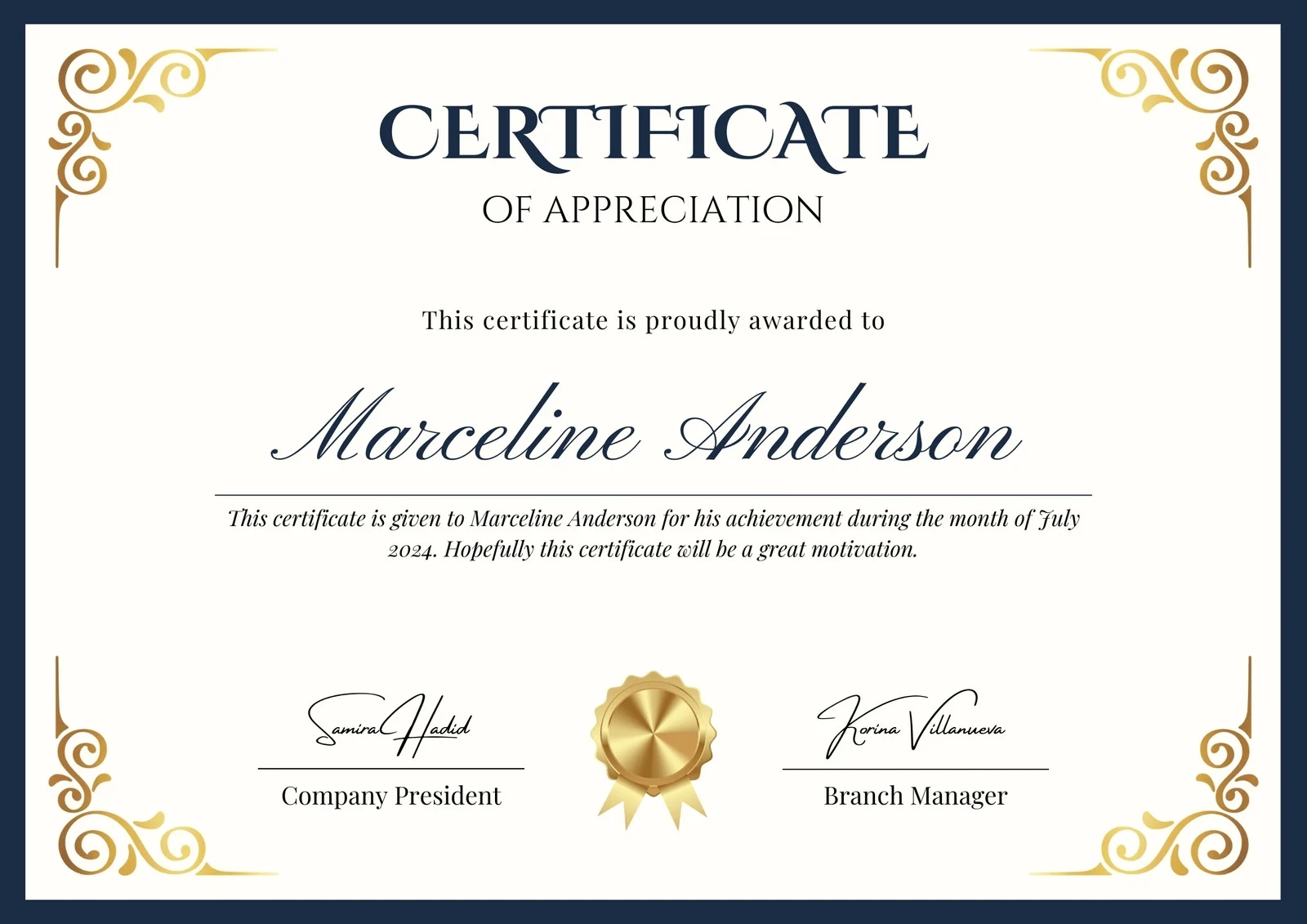 Free Printable Certificate Templates You Can Customize Canva