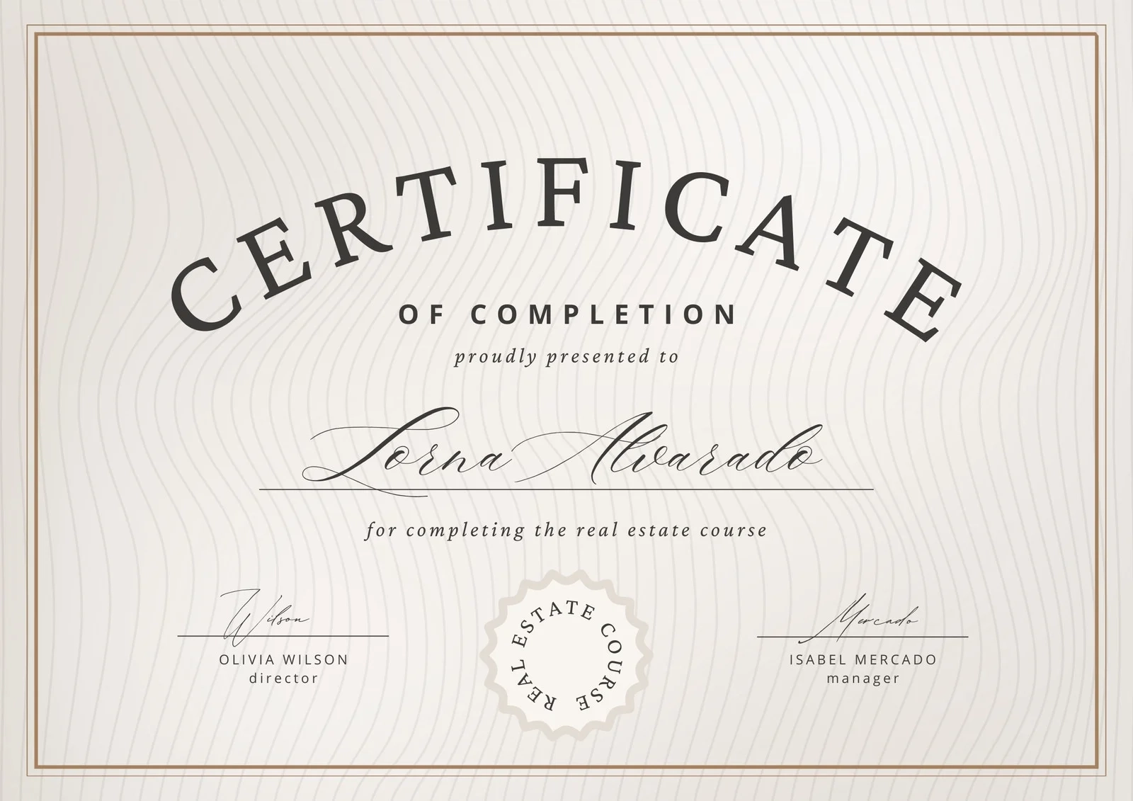 Design A Free Printable Certificate