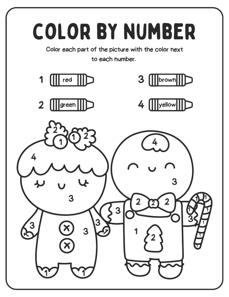 Free Christmas Printable Activity Worksheets