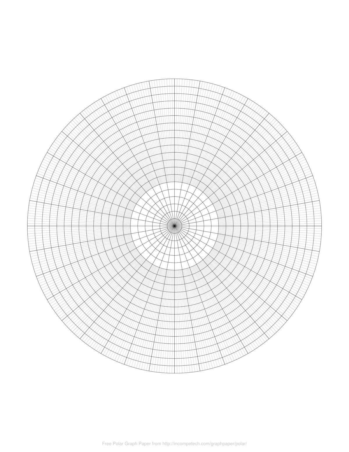 Circle Graph Paper For Beading
