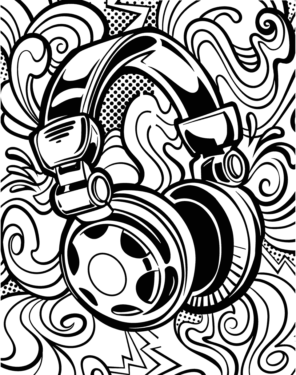 Printable Design Coloring Pages