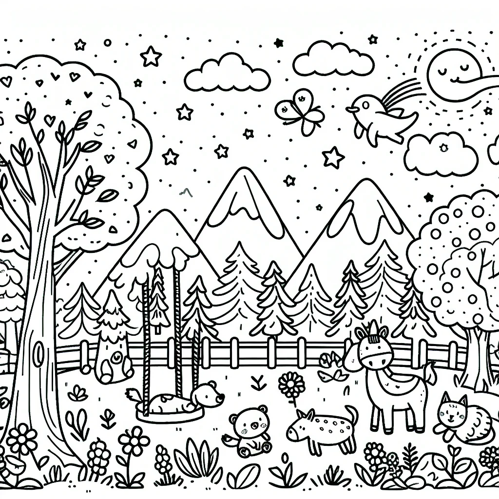 Free Printable Coloring Pages For Kids Custom Paint By Numbers