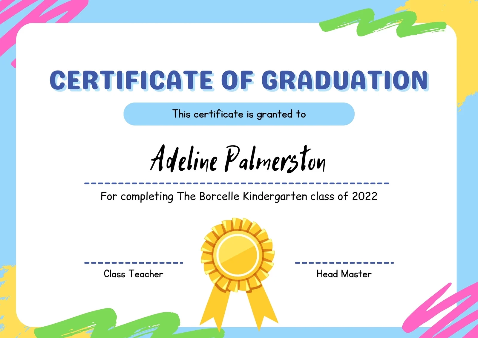 Printable Certificate Templates Free