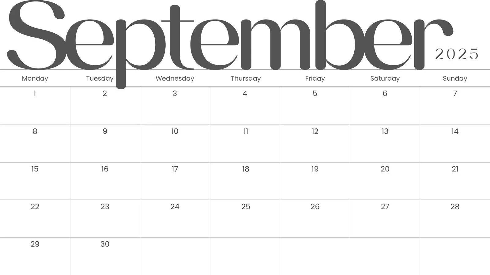 Free Printable Customizable Monthly Calendar Templates Canva