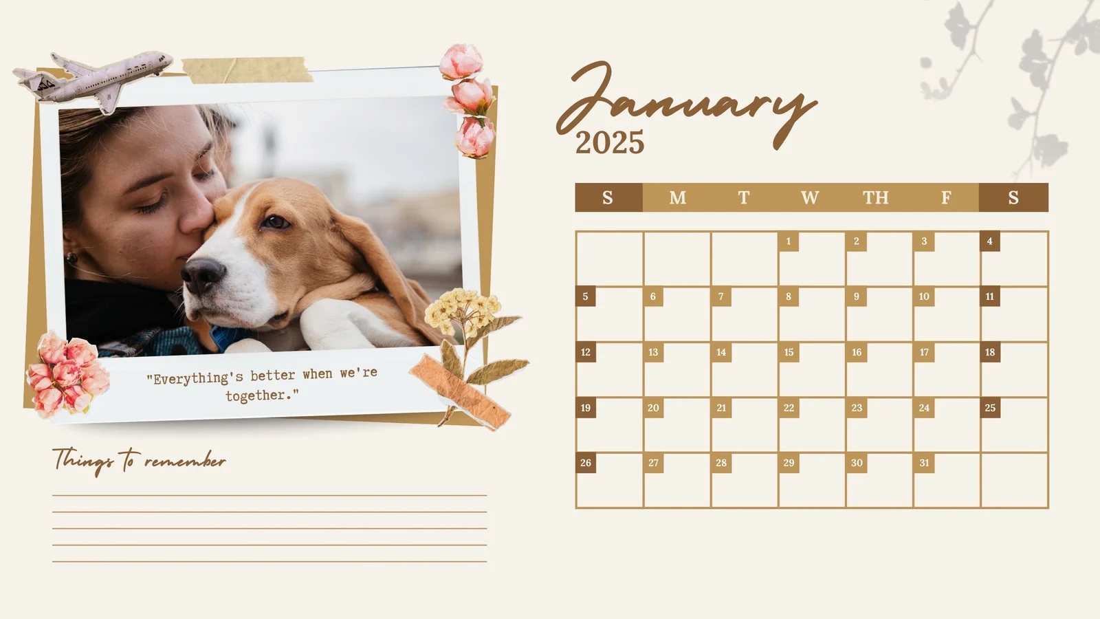 Creative Designs For My Printable Calendar