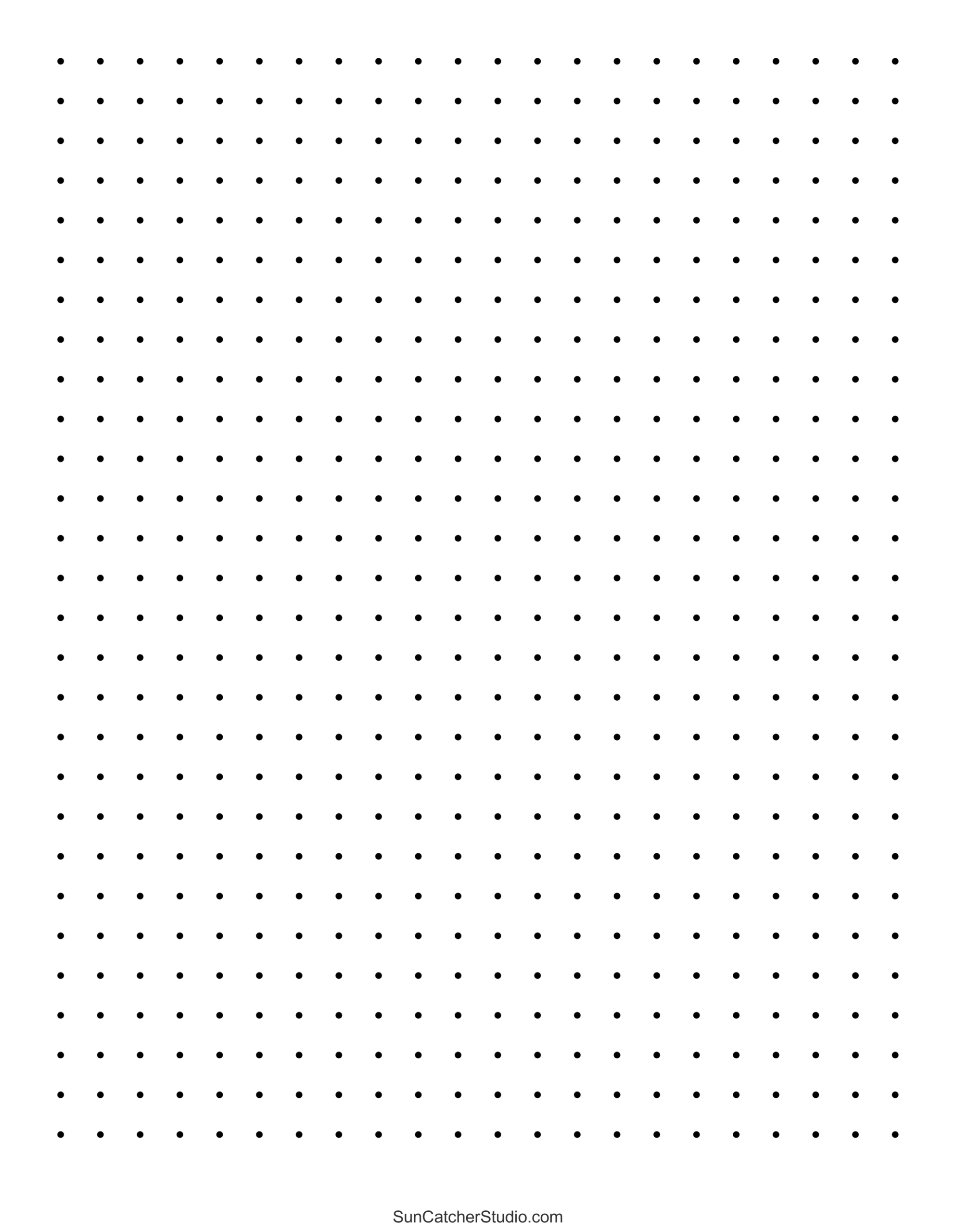 Free Printable Dot Paper Dotted Grid Sheets PDF amp PNG Free 
