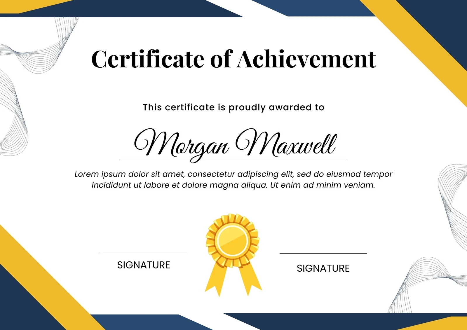 Free Printable Employee Of The Month Certificate Templates Canva