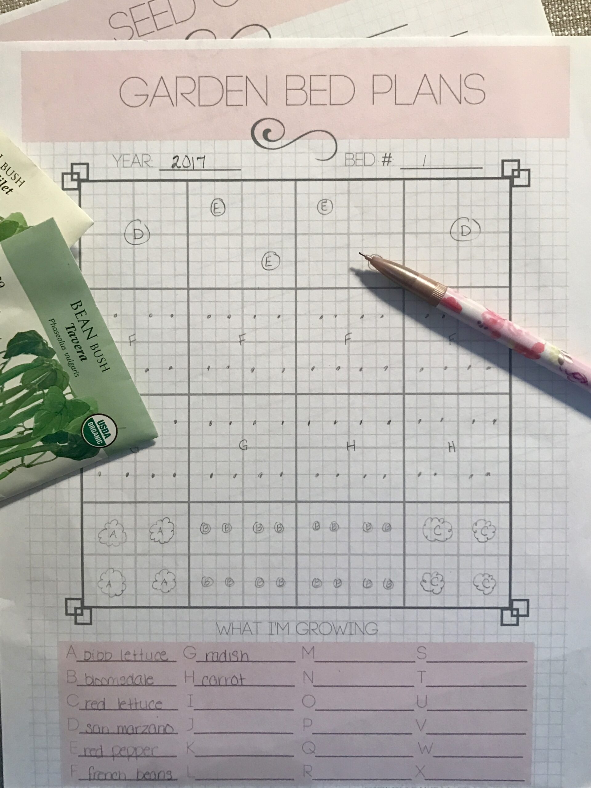 Garden Design Templates Free Printable