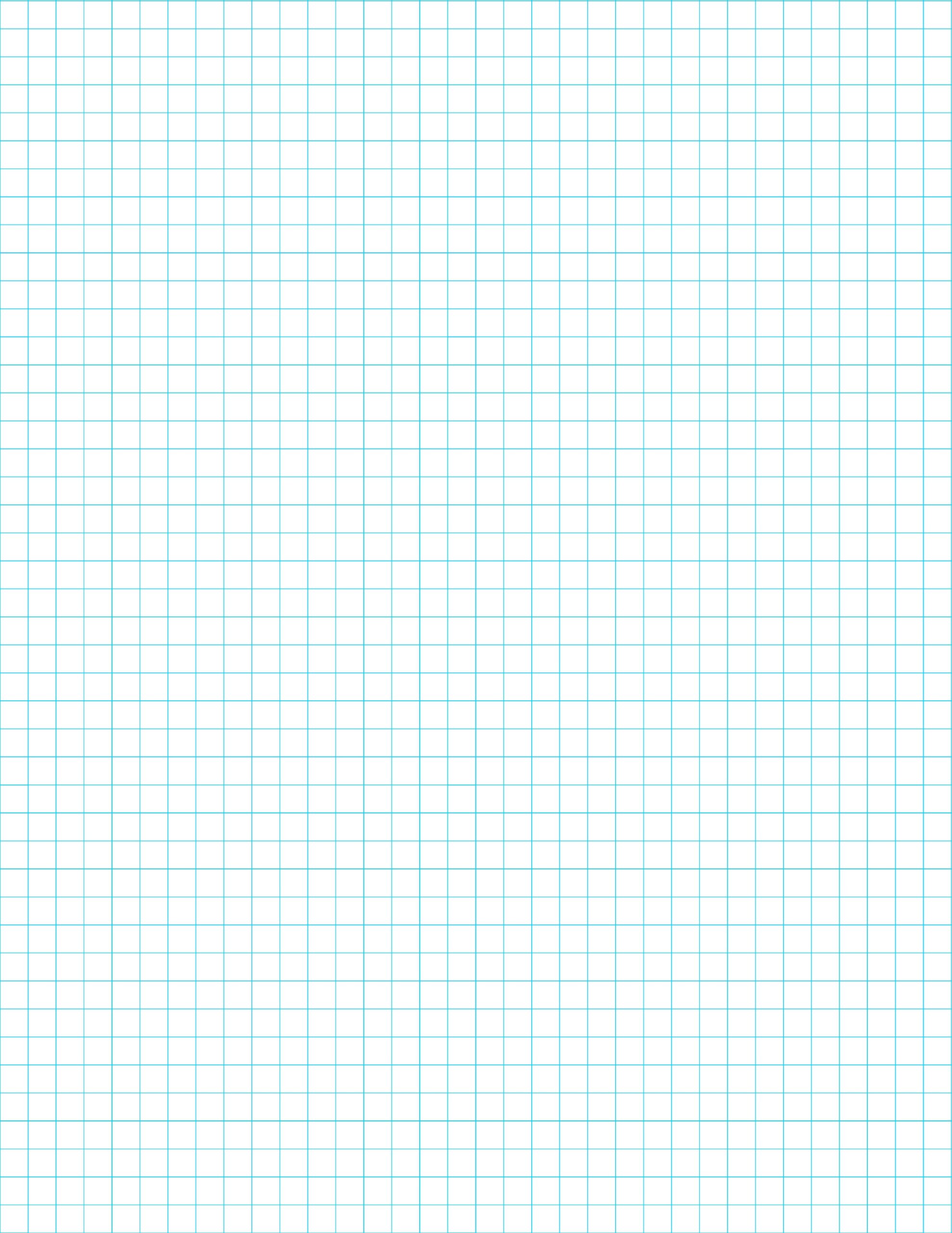 Free Printable Graph Paper 1/4 Inch Squares