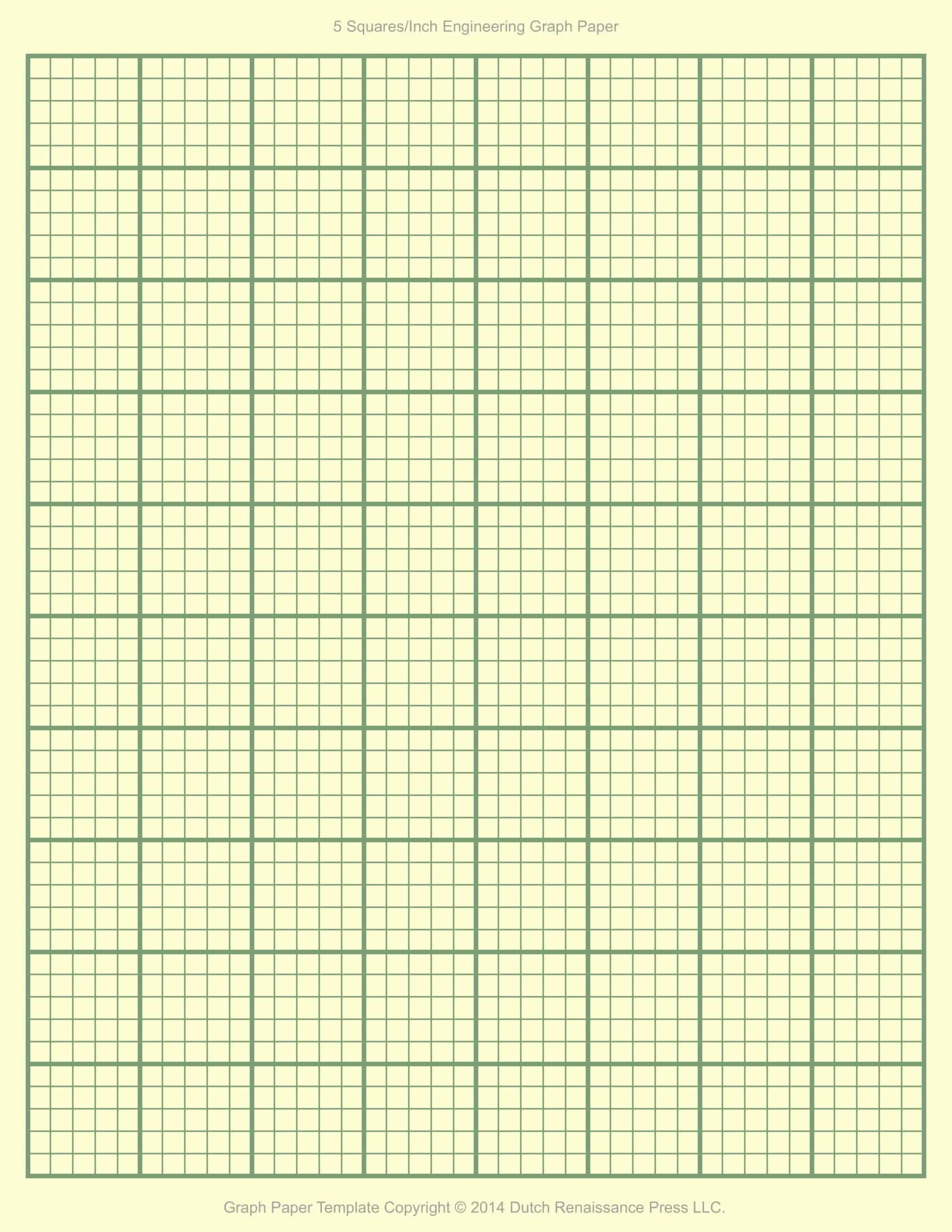 Graph Paper 8.5 X 11 Printable