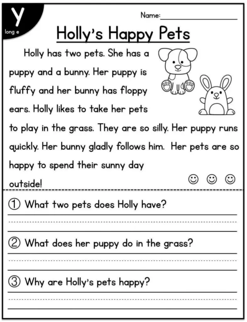 Printable Worksheets Reading