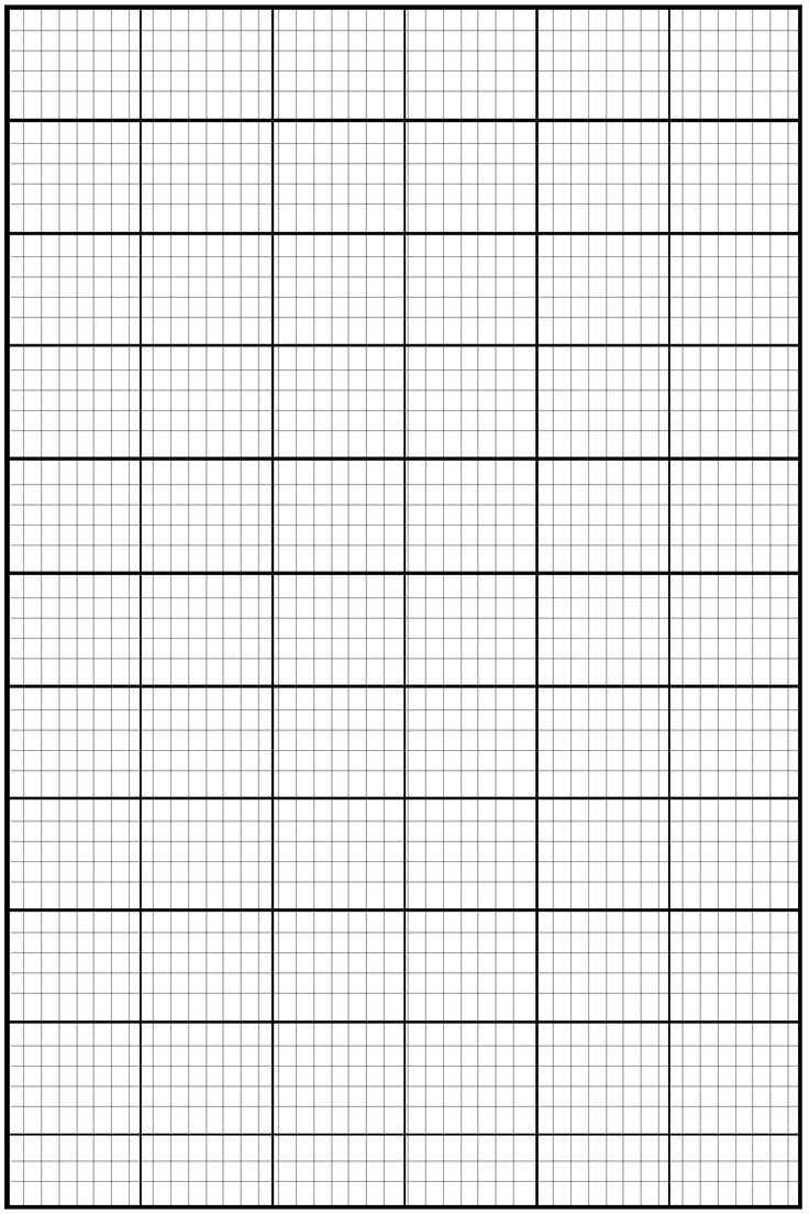 Graph Paper For Knitting Patterns