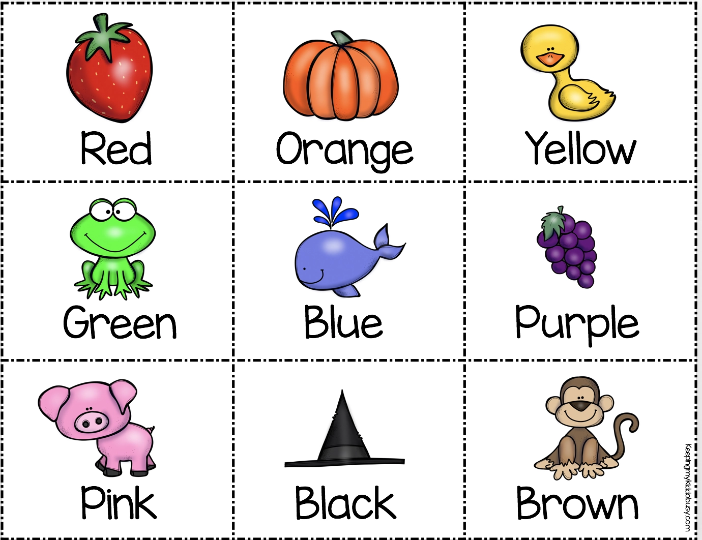 Free Printable Learning Worksheets For 2 Year Olds