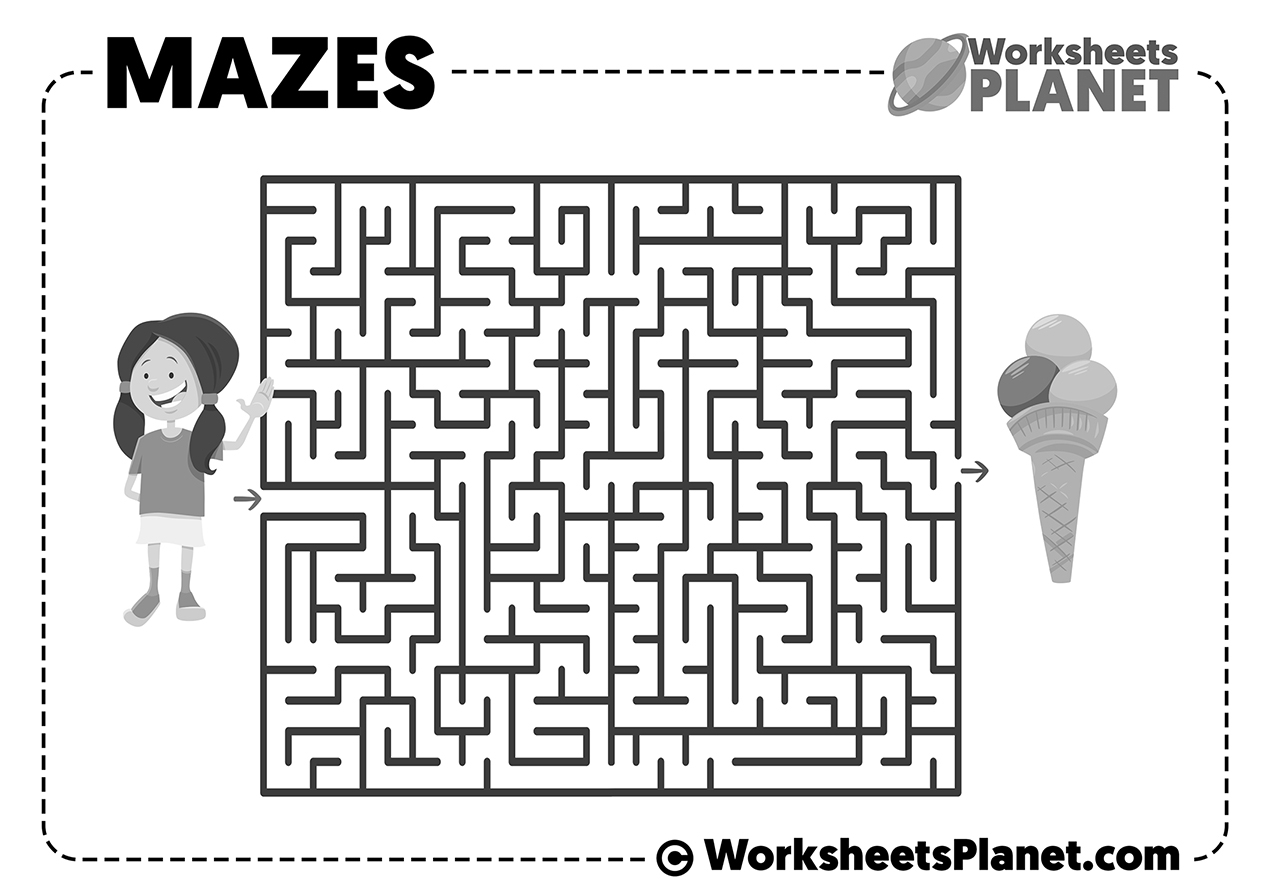 Free Printable Mazes