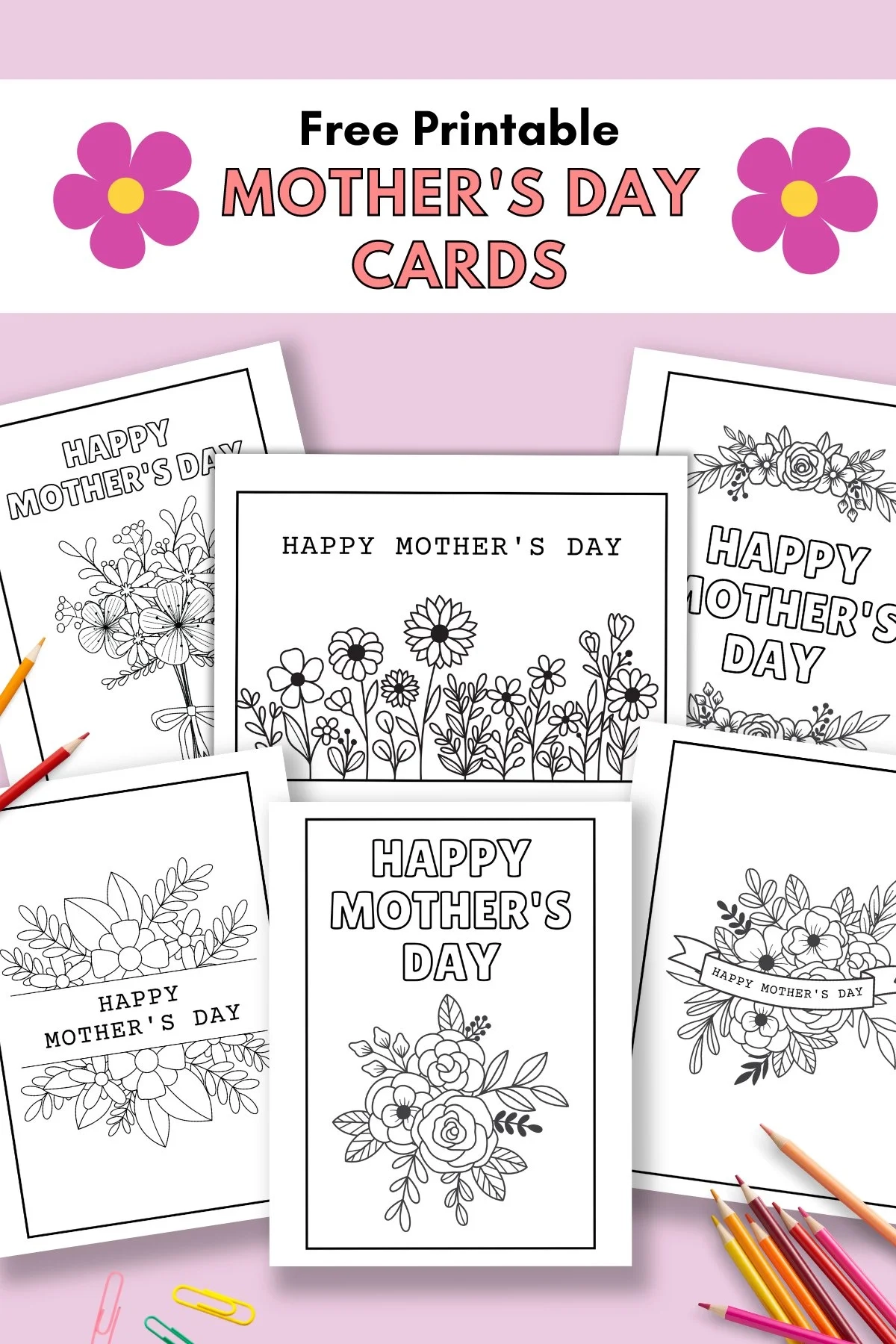 Free Mother's Day Printable Templates