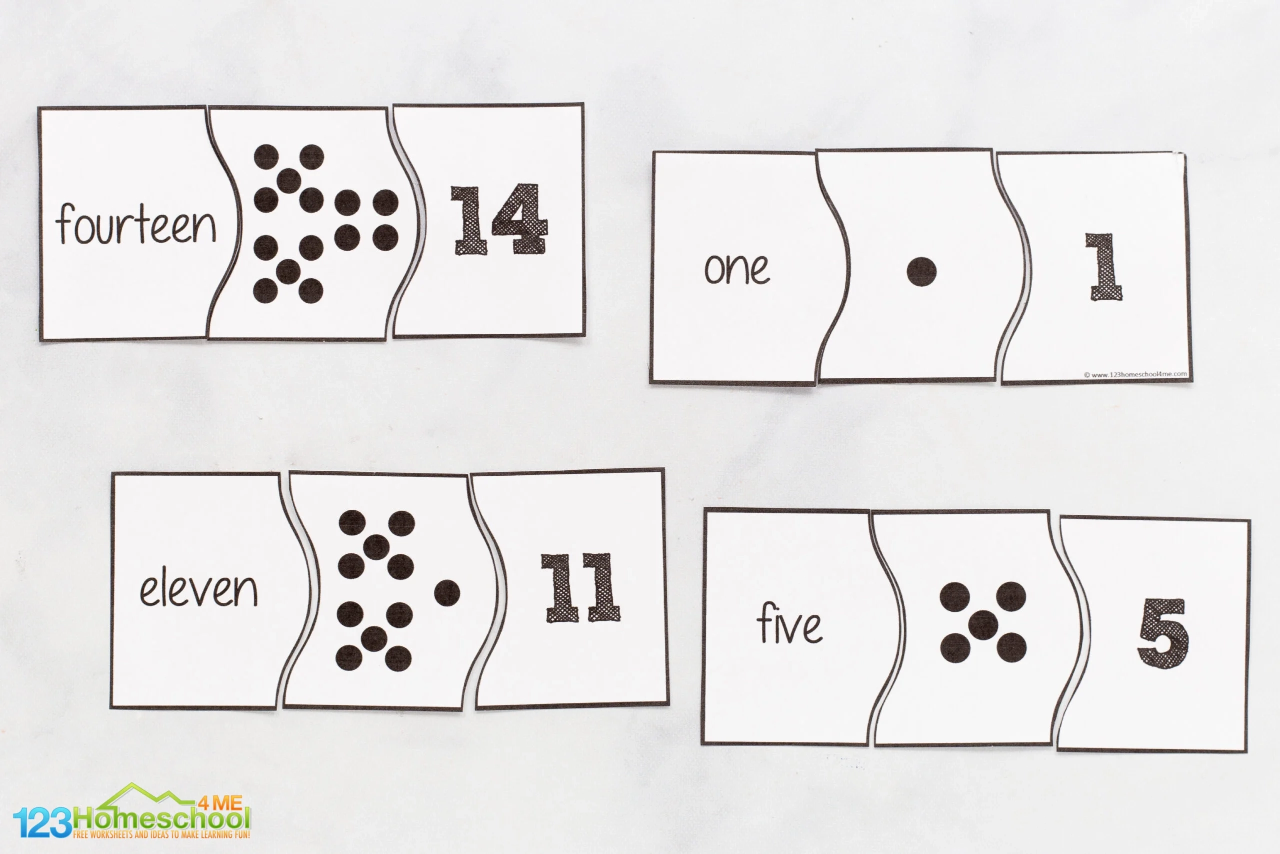 Number Puzzles Printable