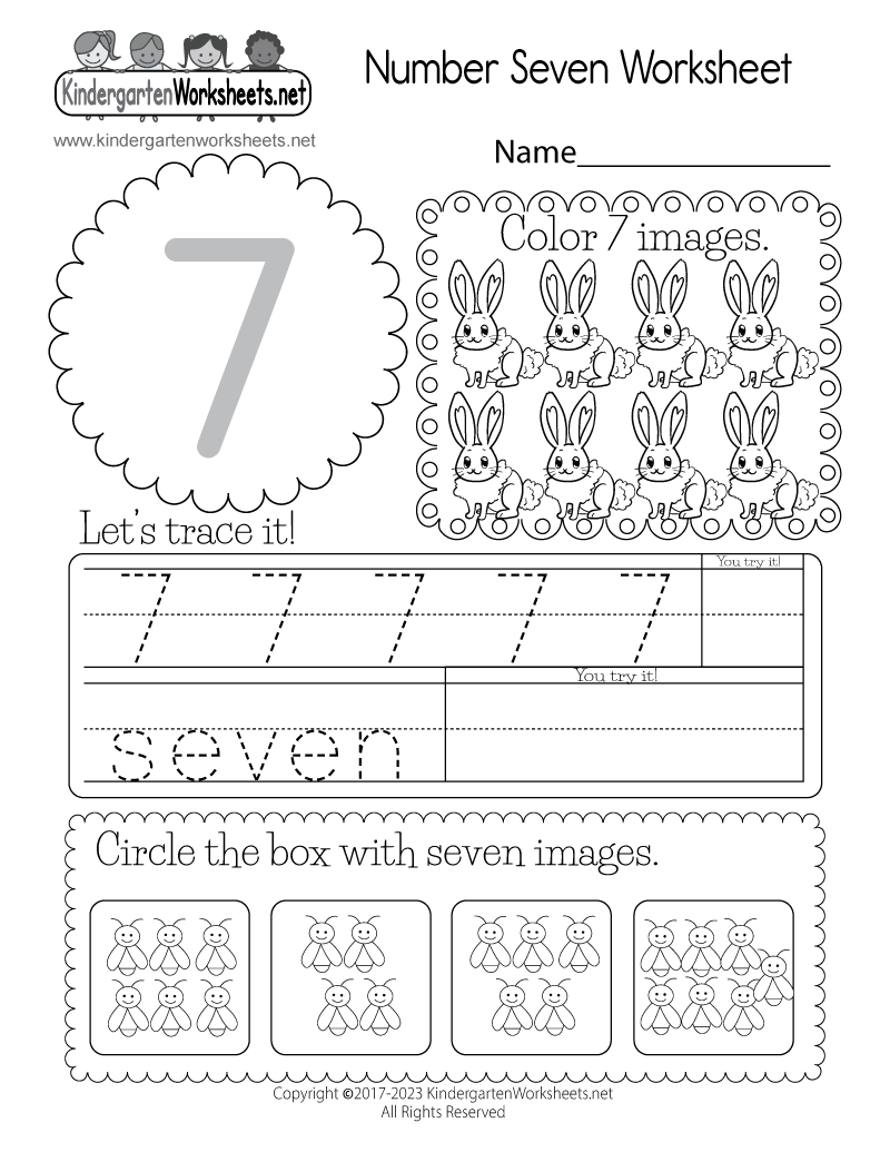 Printable Number Worksheets