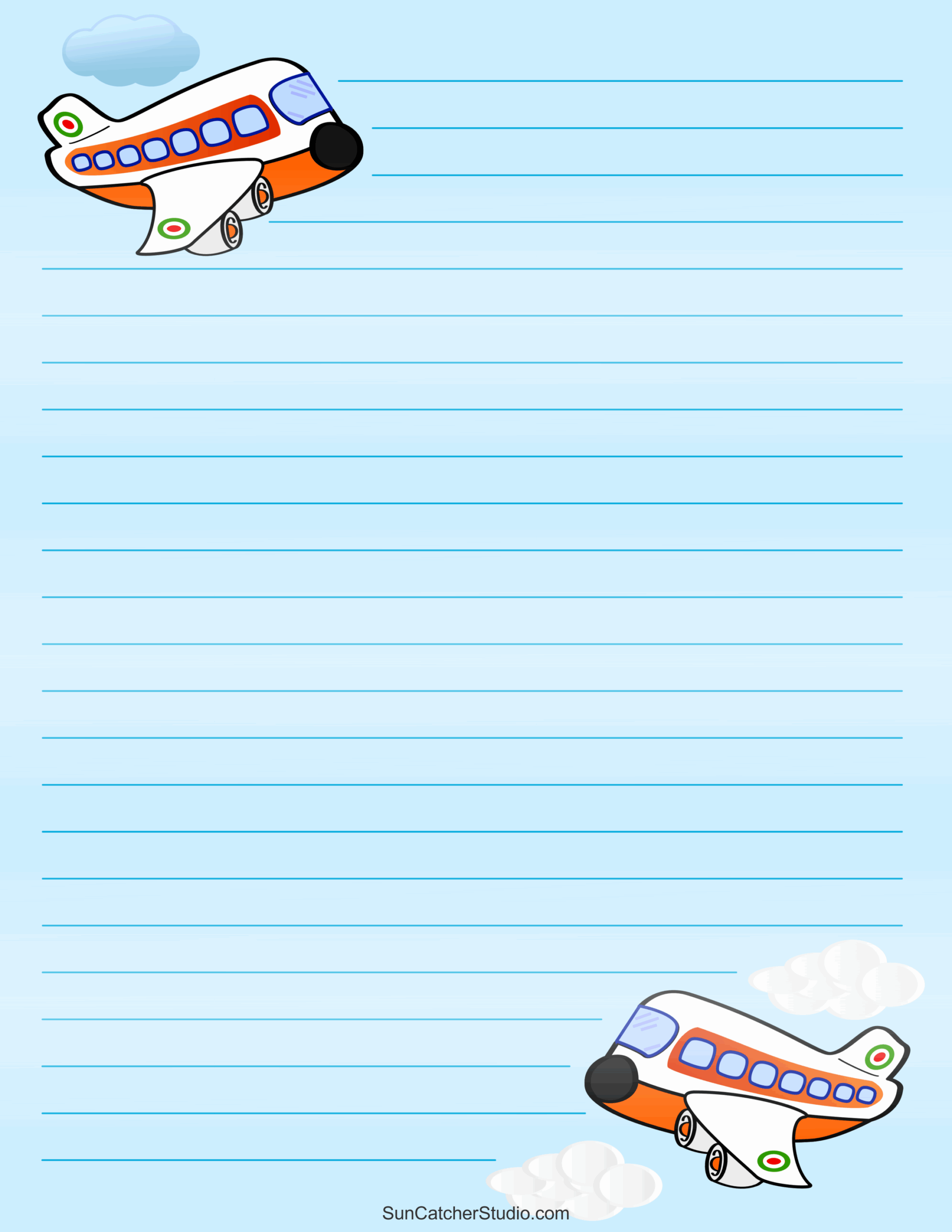 Free Printable Stationery And Lined Letter Writing Paper Free Printables Monograms Design Tools Patterns DIY Projects