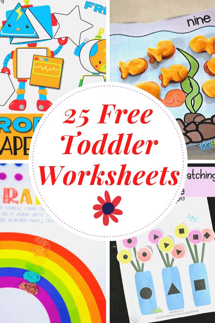 Free Printable Worksheets For 2 3 Year Olds
