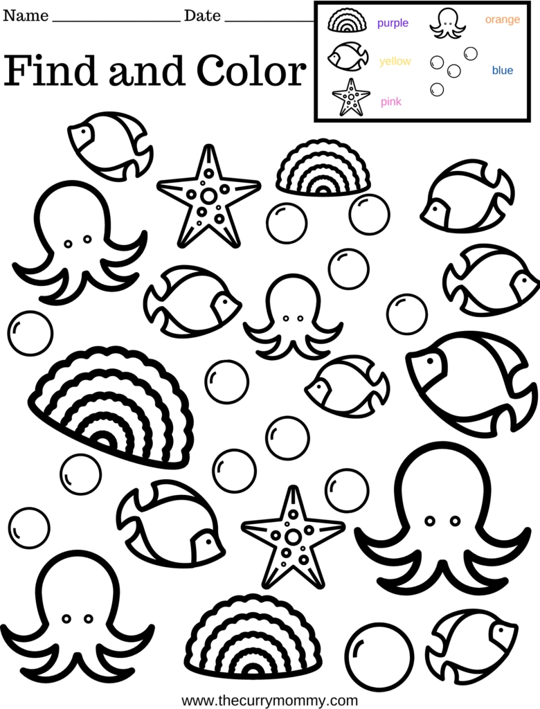 Childrens Printable Worksheets