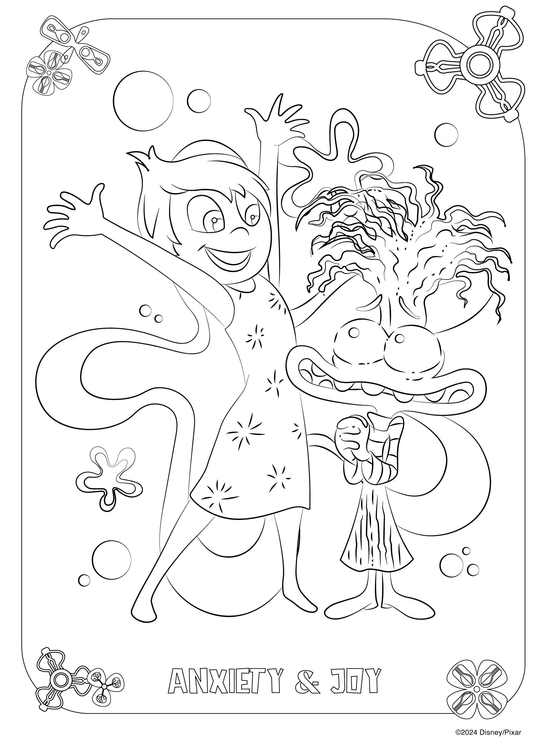 Free Printables Inside Out 2 Activity Pack Hispana Global