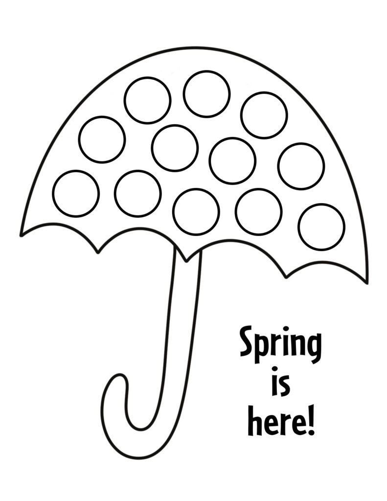 Free Printable Spring Worksheets For Preschoolers