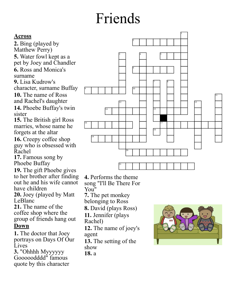 Crossword Puzzles Printable Shows