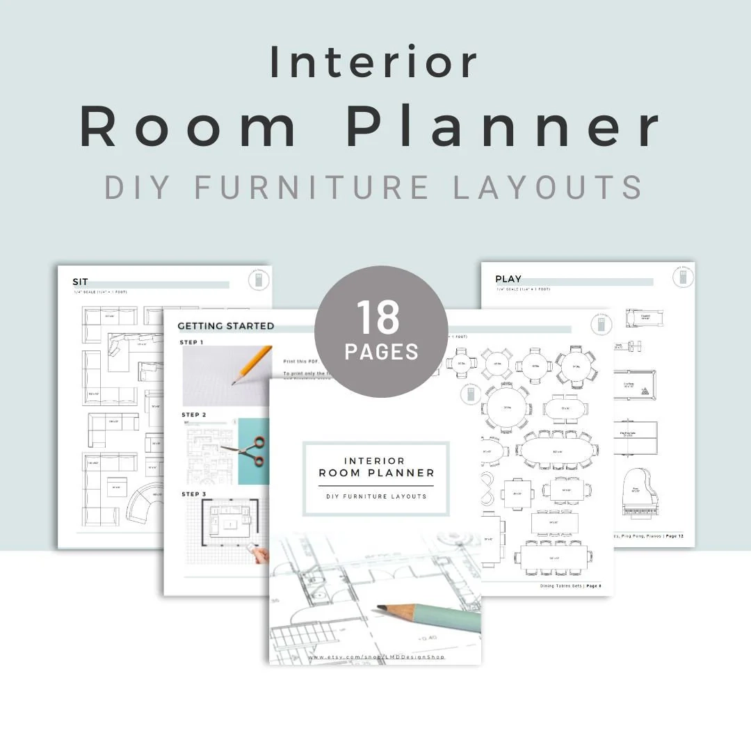 Furniture Layouts Interior Room Planner DIY Furniture Layouts Printa LMDDesignShop