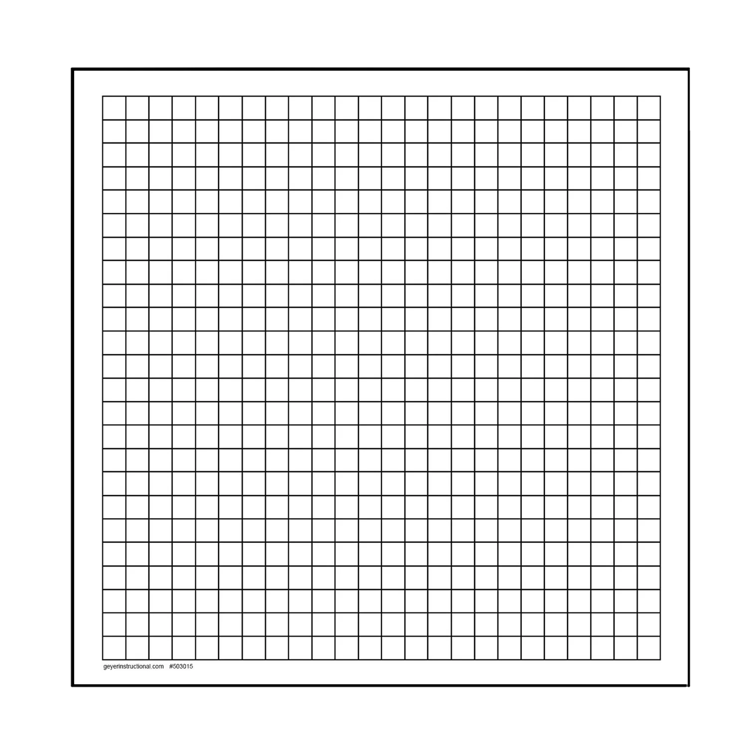 Graph Paper 20 By 20