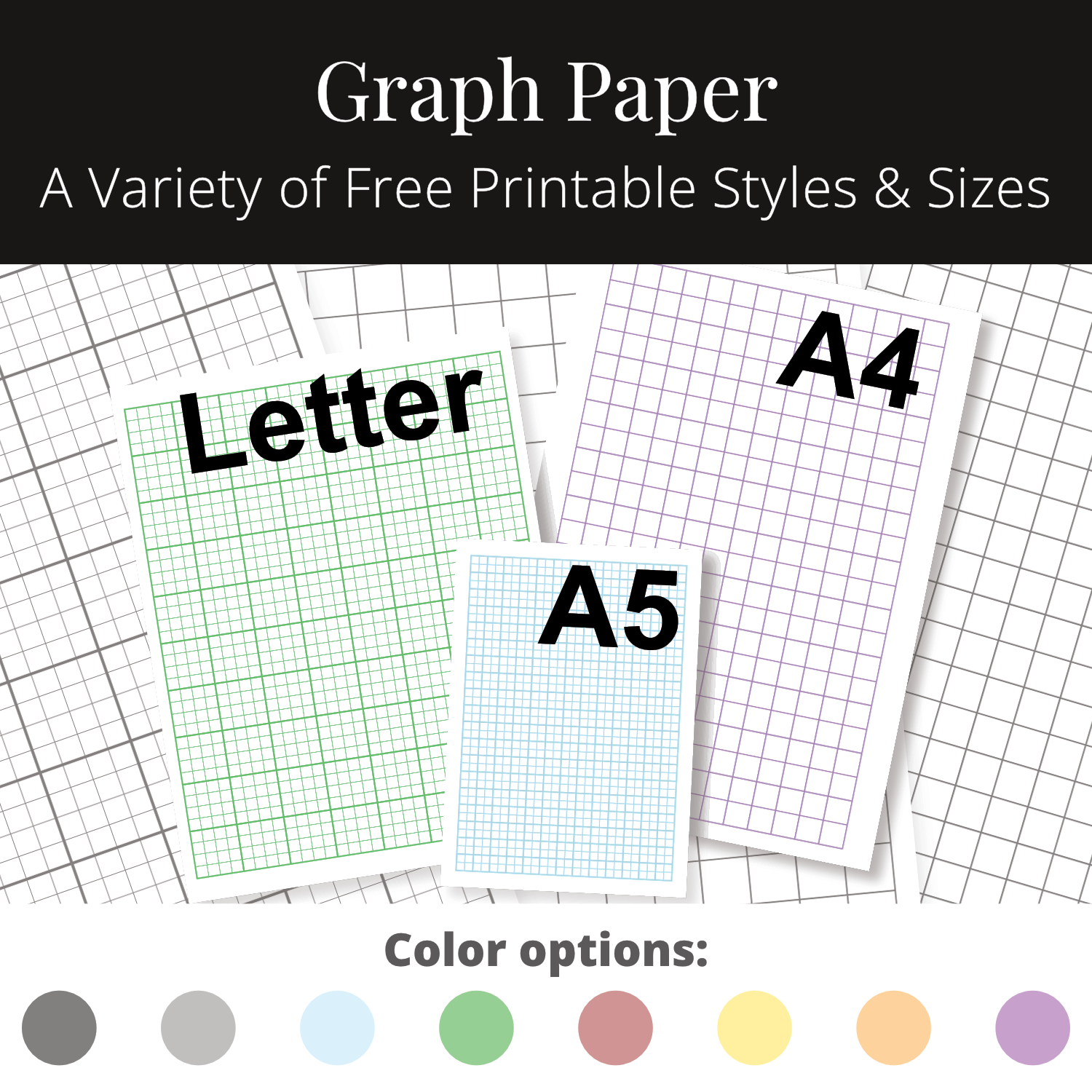 Graphing Paper Printable Letter Size