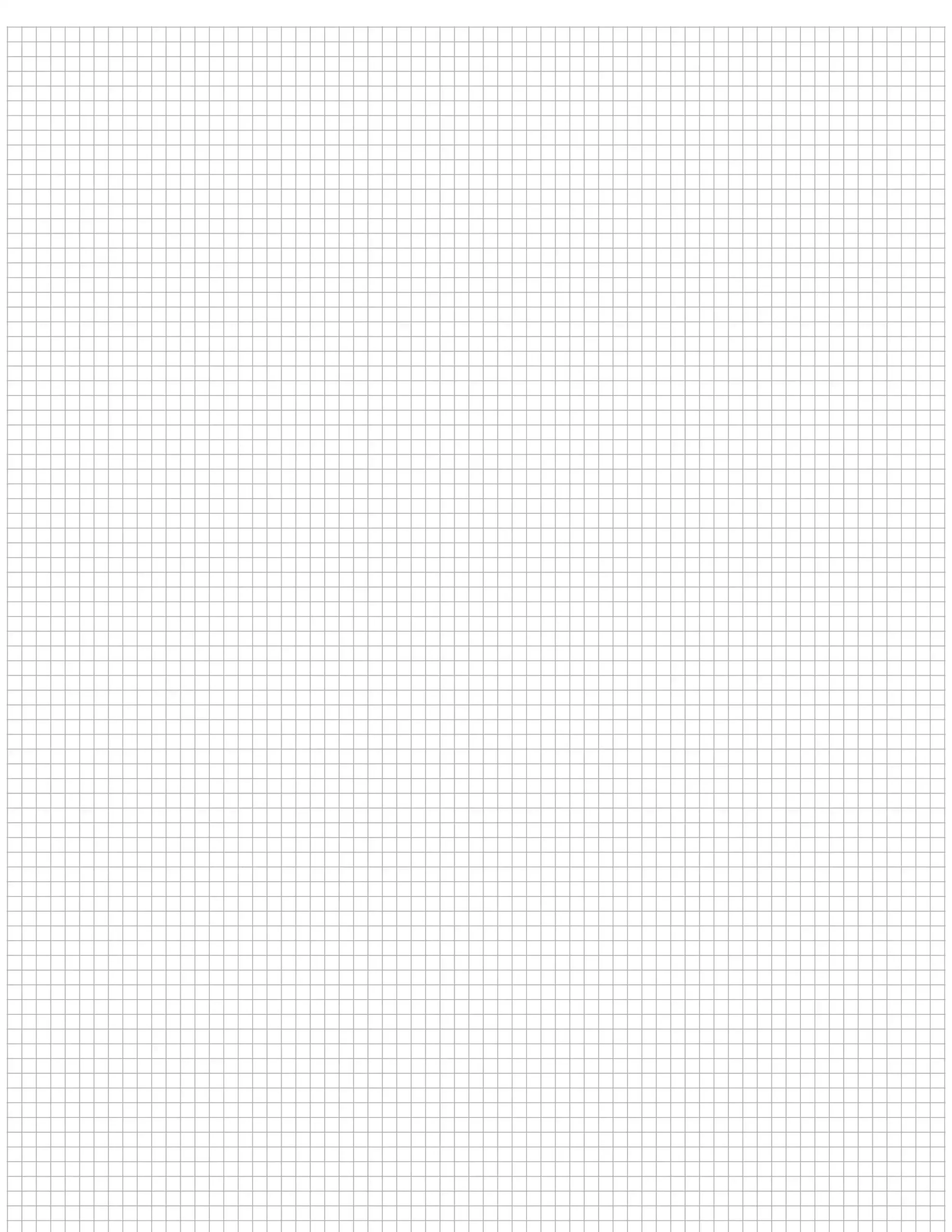 Graph Paper PDF Printable