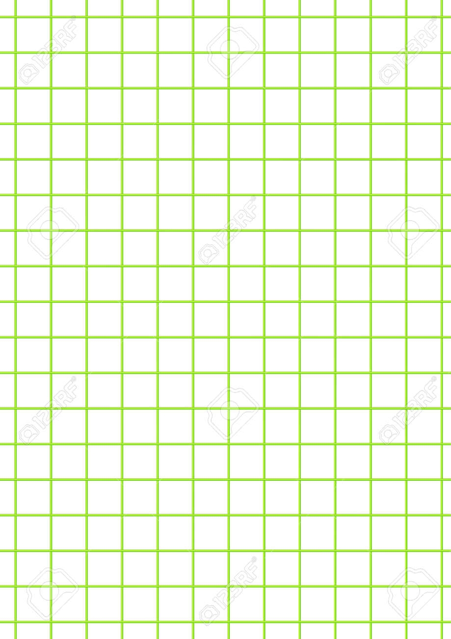 Graph Paper Green Colour