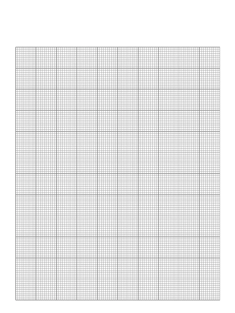 Graph Paper For Maths