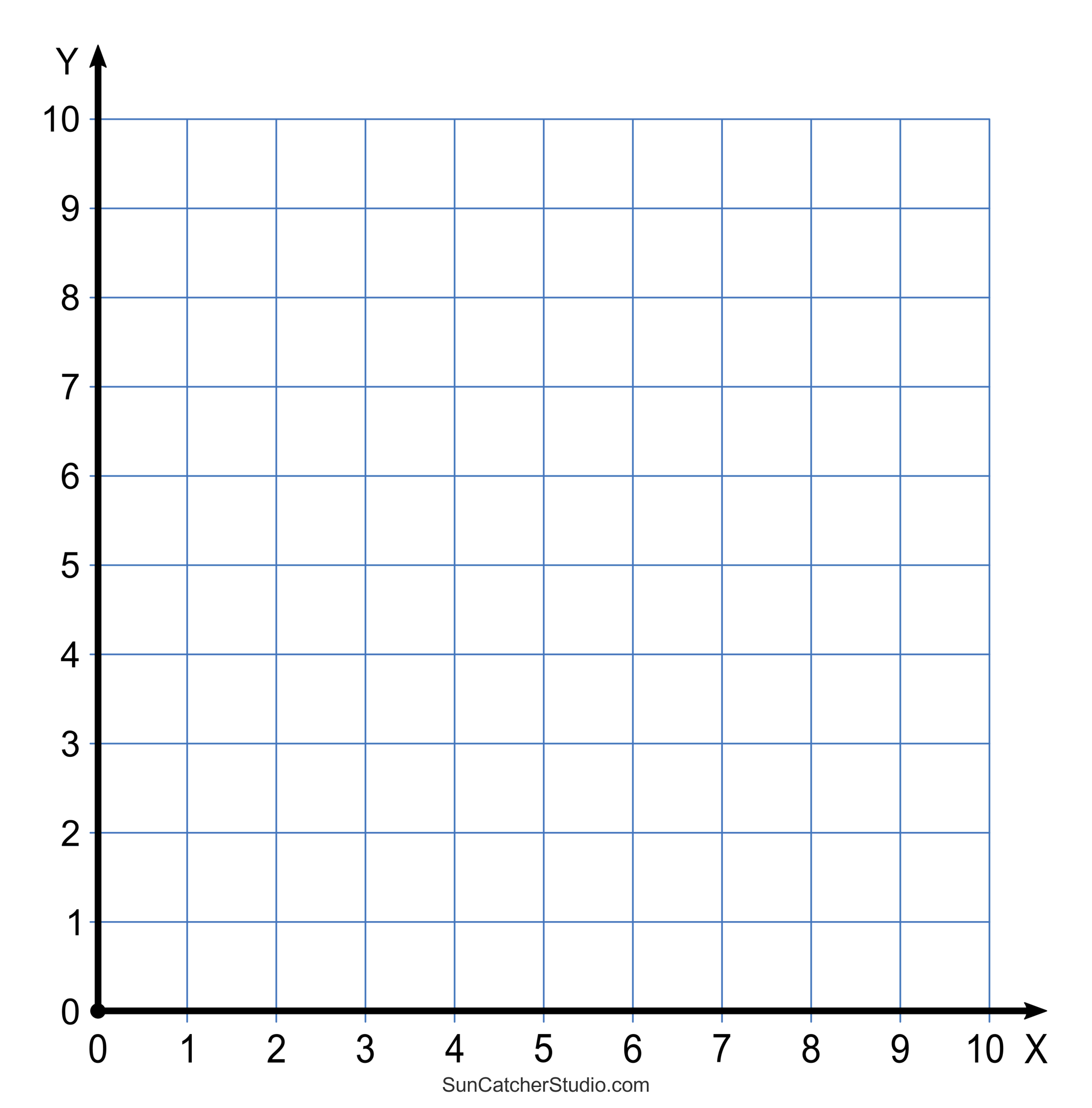 Printable Graph Paper Grid With X And Y Axis
