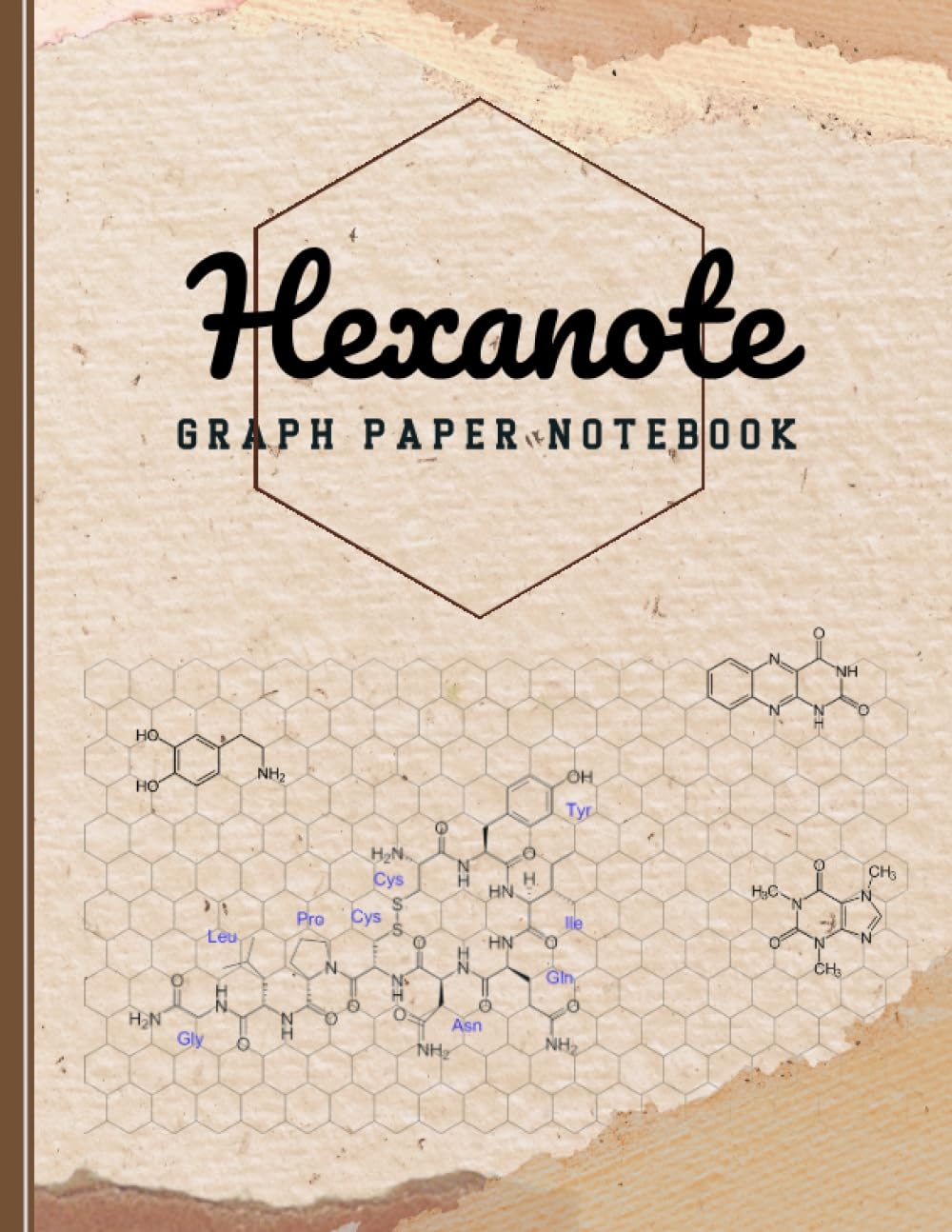 Hexagonal Graph Paper Notebook